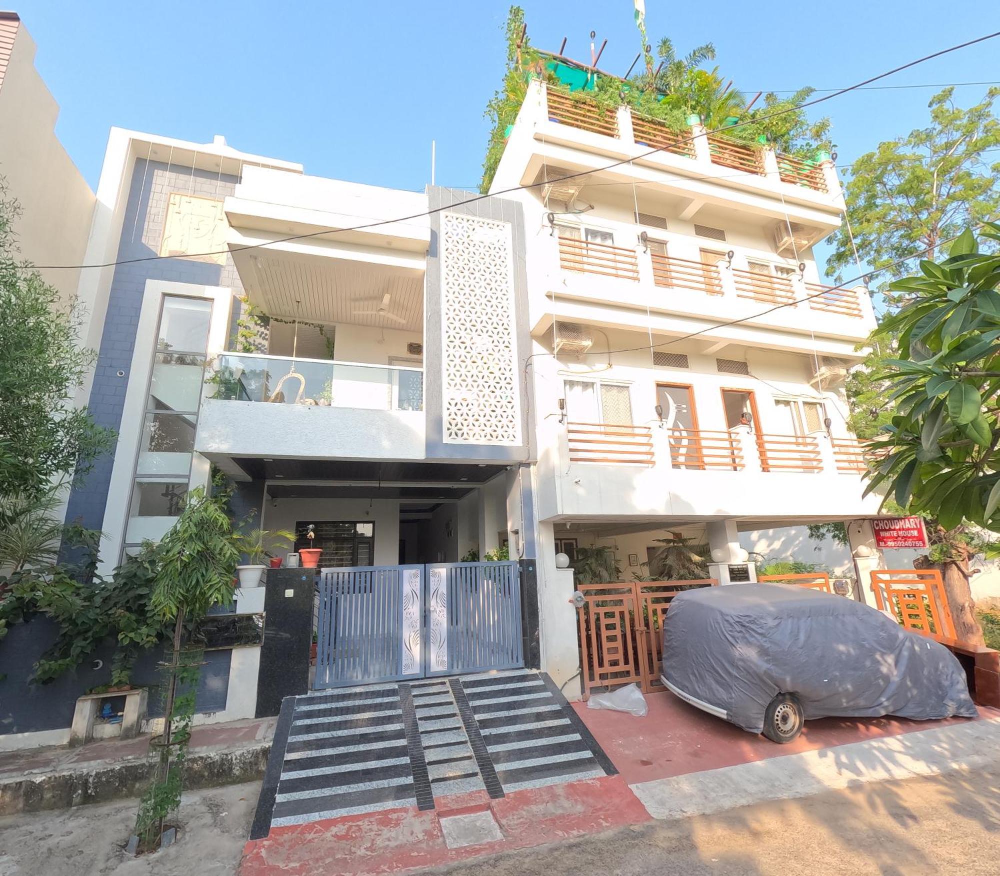 Ferienwohnung Choudhary White House Udaipur Exterior foto