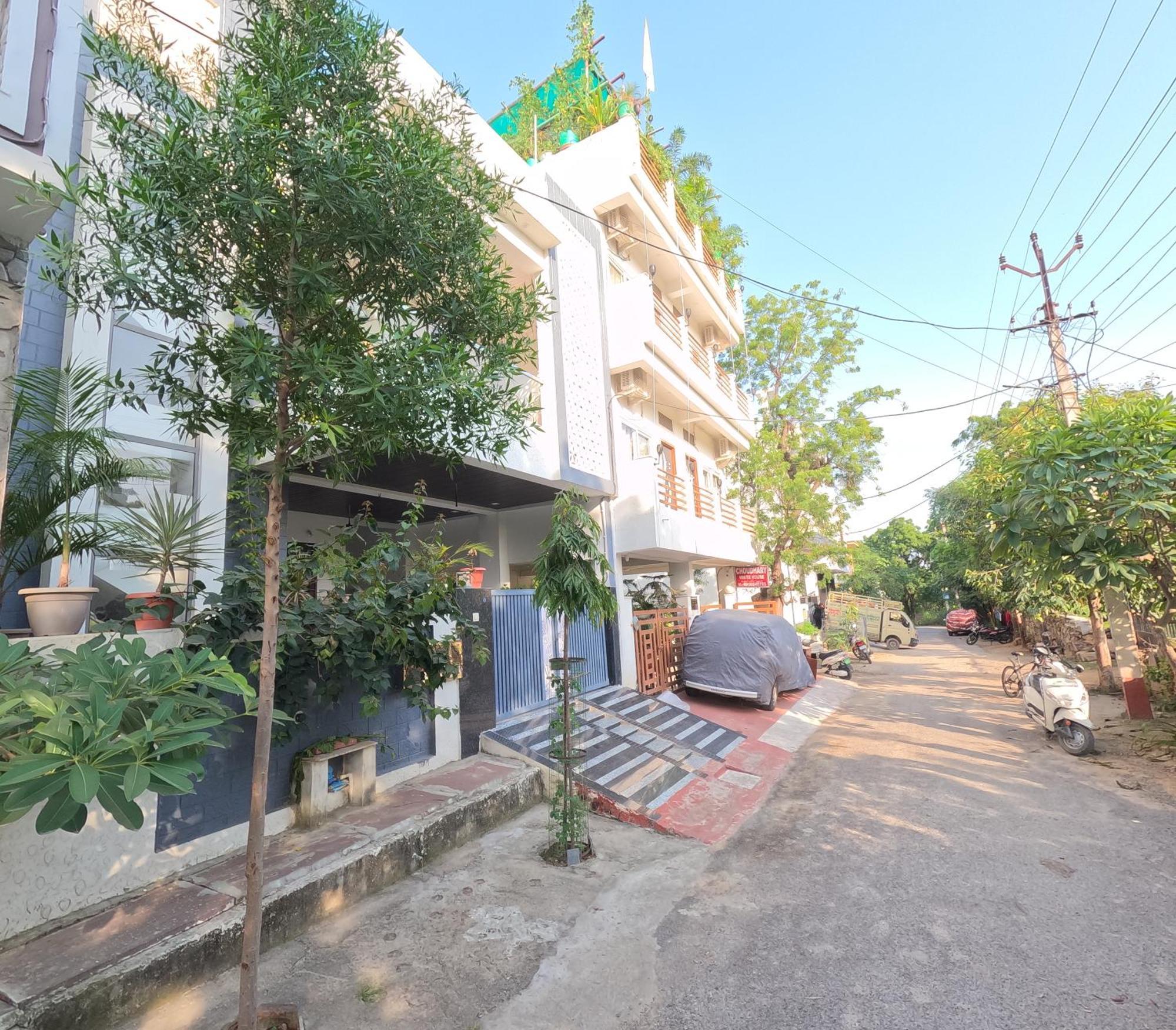 Ferienwohnung Choudhary White House Udaipur Exterior foto